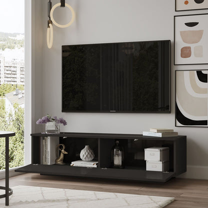 Έπιπλο Τηλεόρασης TV Βάση Σύνθεση Μαύρο | 956LCS1620
