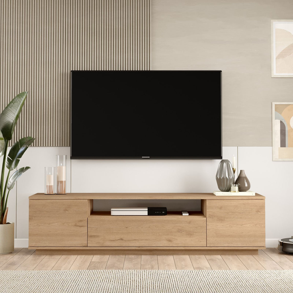 Έπιπλο Τηλεόρασης TV Βάση Σύνθεση Καρυδί | 956LCS1689