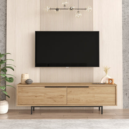 Έπιπλο Τηλεόρασης TV Βάση Σύνθεση Καρυδί | 956LCS3433