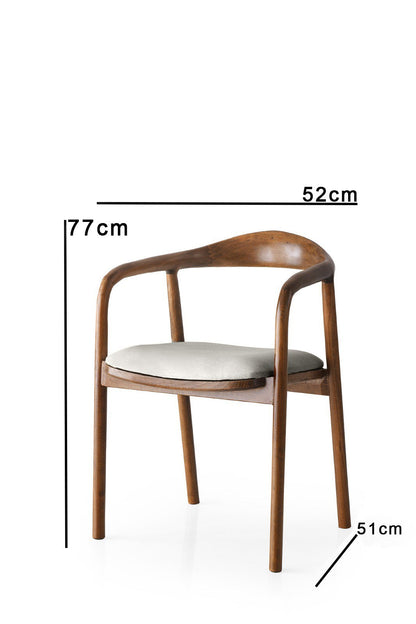 Καρέκλες Τραπεζαρίας - Light Γκρι | 974NMB1706