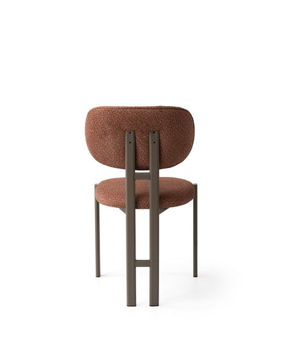 Καρέκλες Τραπεζαρίας - Σετ 2 Τεμαχίων - Tile Red / Cappuccino | 974NMB1969