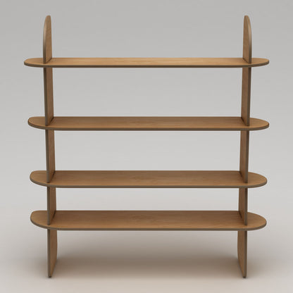 Βιβλιοθήκη 150 × 35 × 160 εκ. Φυσικό Wood GR980NPR1301