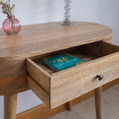 Console Table Entrance Furniture Solid Wood Small Living Room Desk IN855