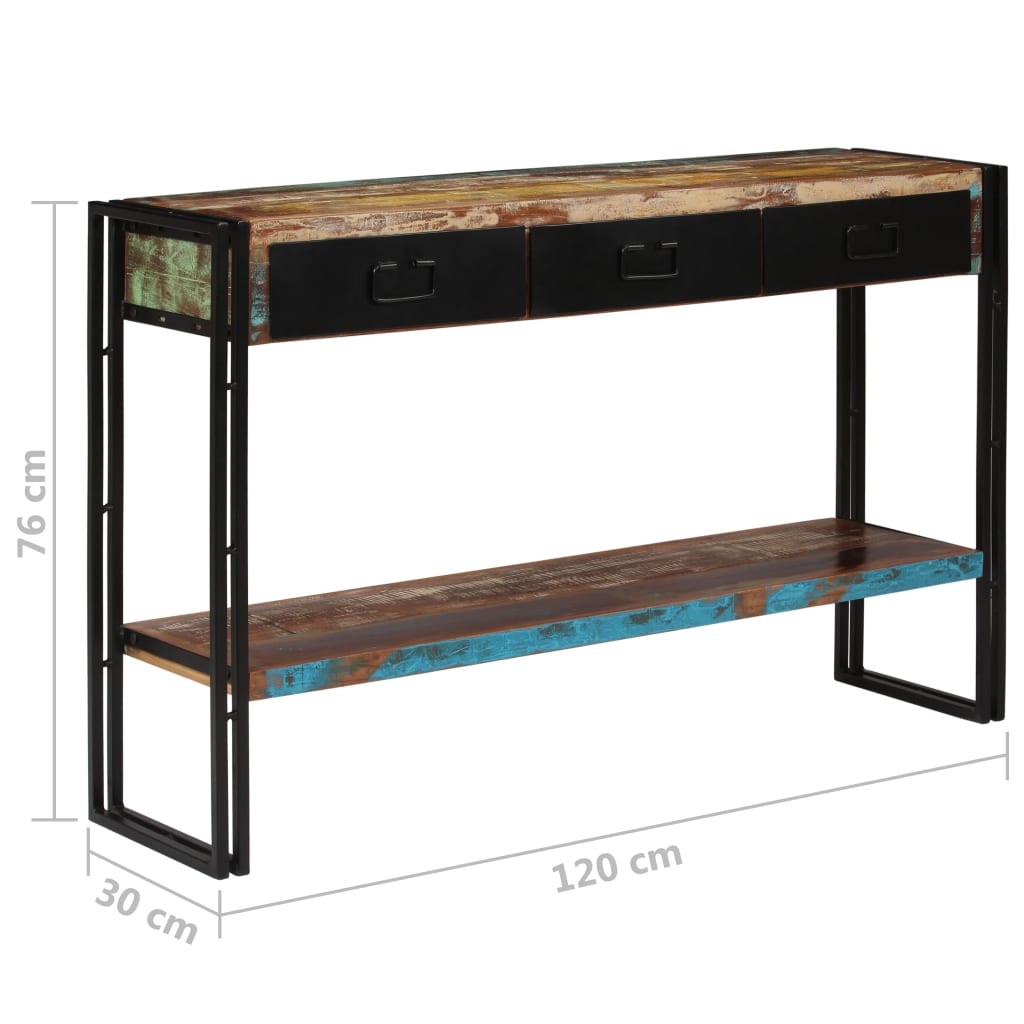 Konsolentisch Eingang Vintage aus massivem Altholz 1244843 