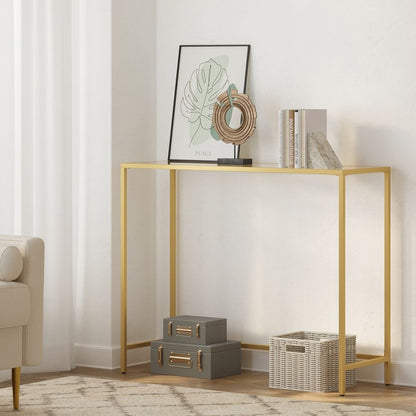 Modern Gold Table Living Room Console Table Entrance Table Sofa Gold LG-T26G