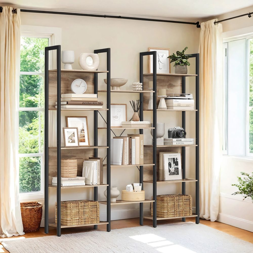 Μεγάλη Βιβλιοθήκη Ράφι για Σαλόνι Γραφείο LL-S107K01