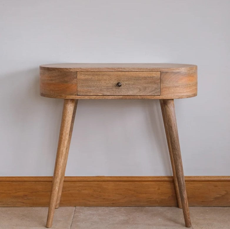 Console Table Entrance Furniture Solid Wood Small Living Room Desk IN855