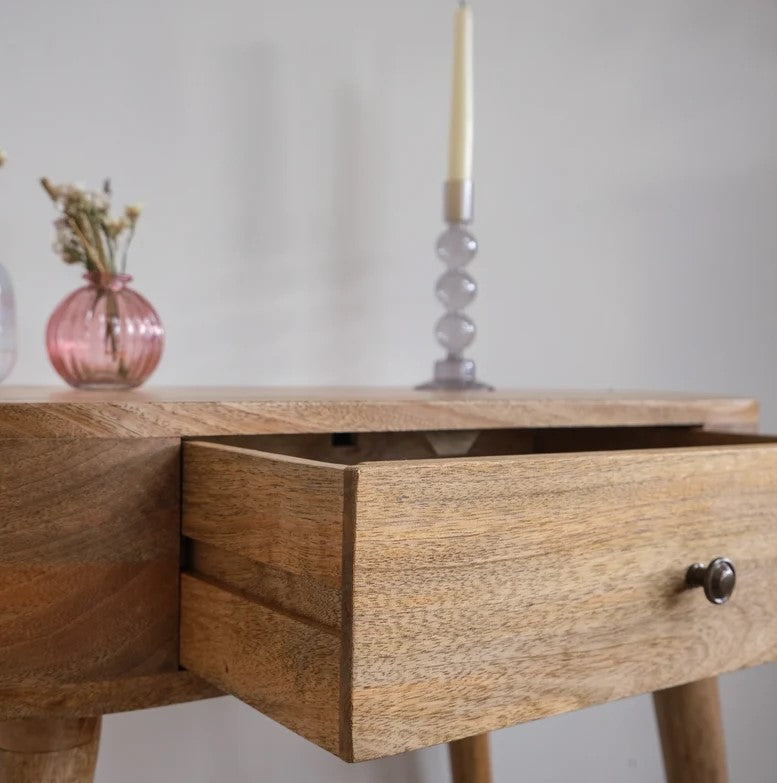 Console Table Entrance Furniture Solid Wood Small Living Room Desk IN855