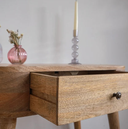 Console Table Entrance Furniture Solid Wood Small Living Room Desk IN855