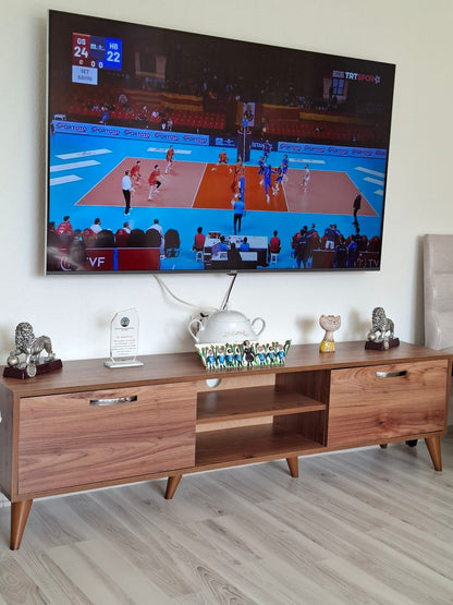 Έπιπλο Τηλεόρασης TV Βάση Σύνθεση Καρυδί | 893RAN3110
