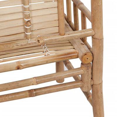 Gartenbank Balkonsofa Wasserdichter Bambus 141504