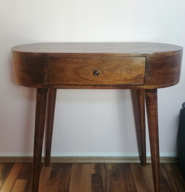 Console Table Entrance Furniture Solid Wood Small Living Room Desk IN904