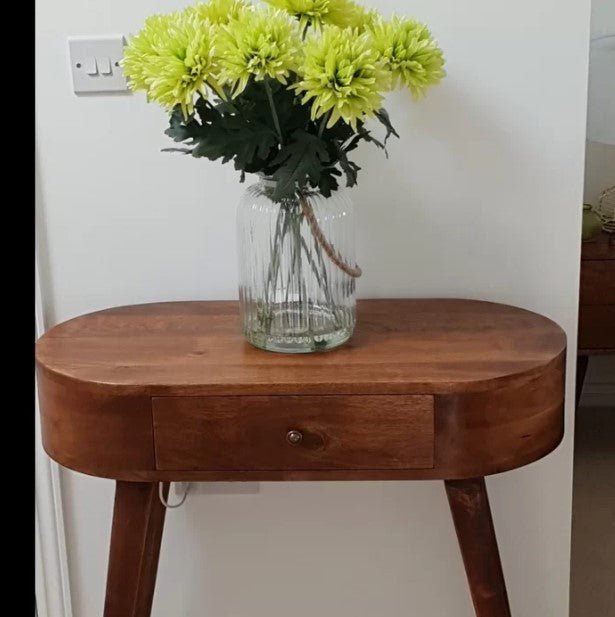 Console Table Entrance Furniture Solid Wood Small Living Room Desk IN904