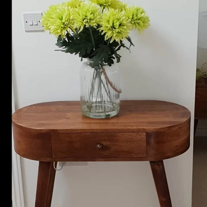 Console Table Entrance Furniture Solid Wood Small Living Room Desk IN904